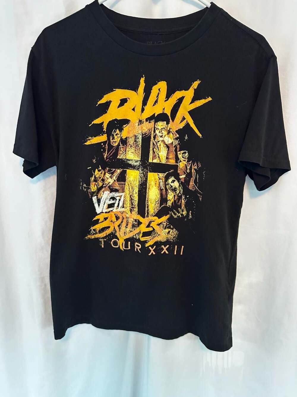Black Veil Brides Tour XXII Graphic Band T-Shirt Size Large